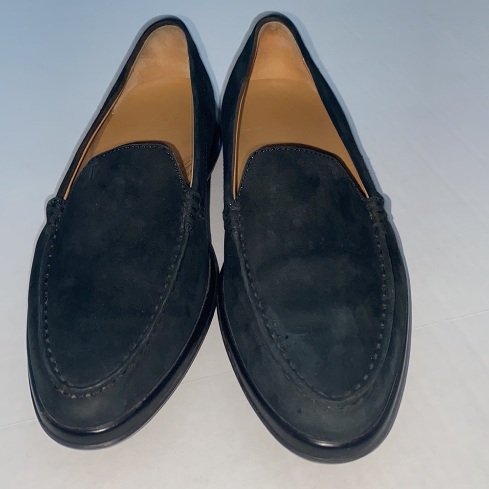 Tod's Black Suede Loafer Flats - Picture 3 of 7